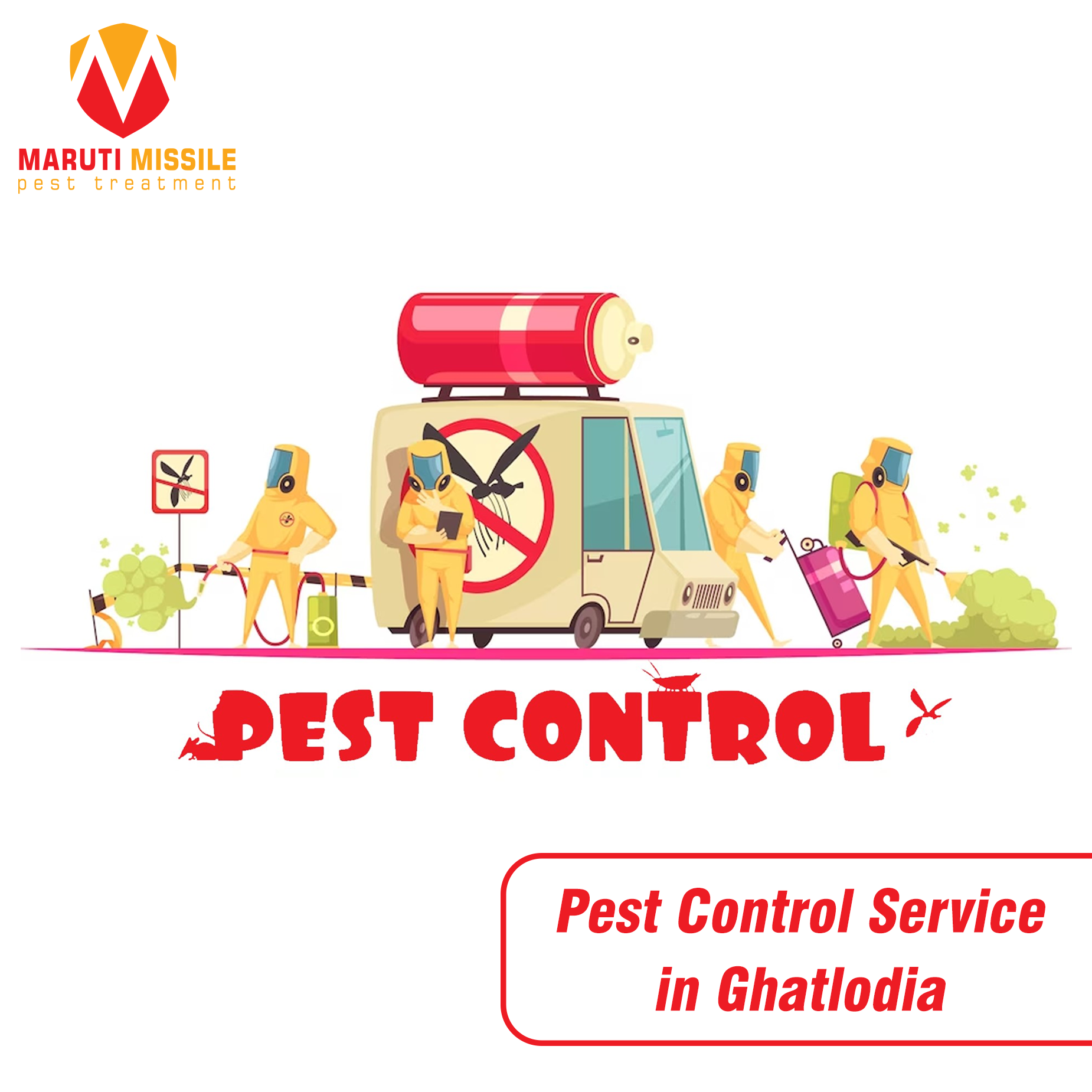 Pest Control Service in Ahmedabad- Marutimissile.com