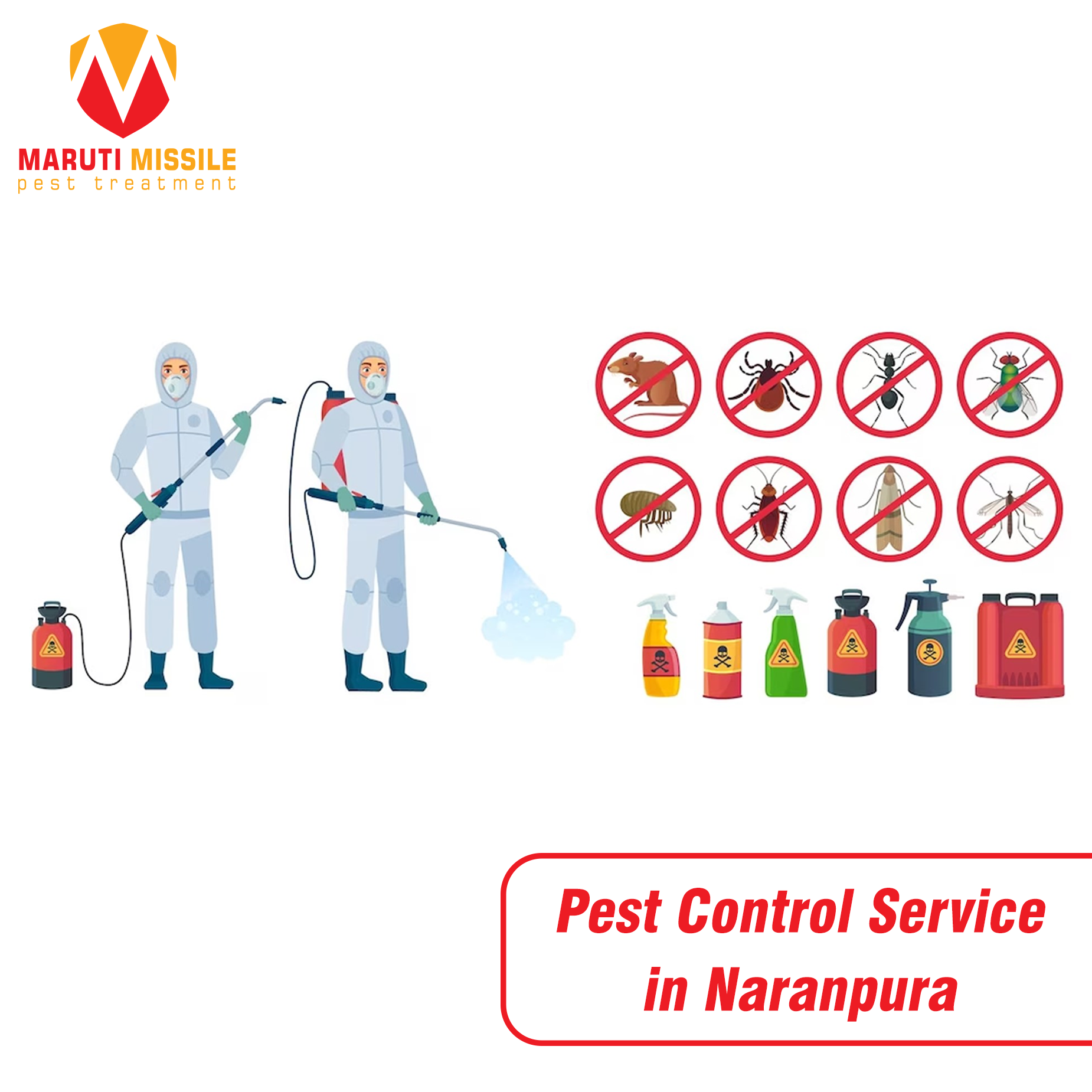 Pest Control Service in Ahmedabad- Marutimissile.com