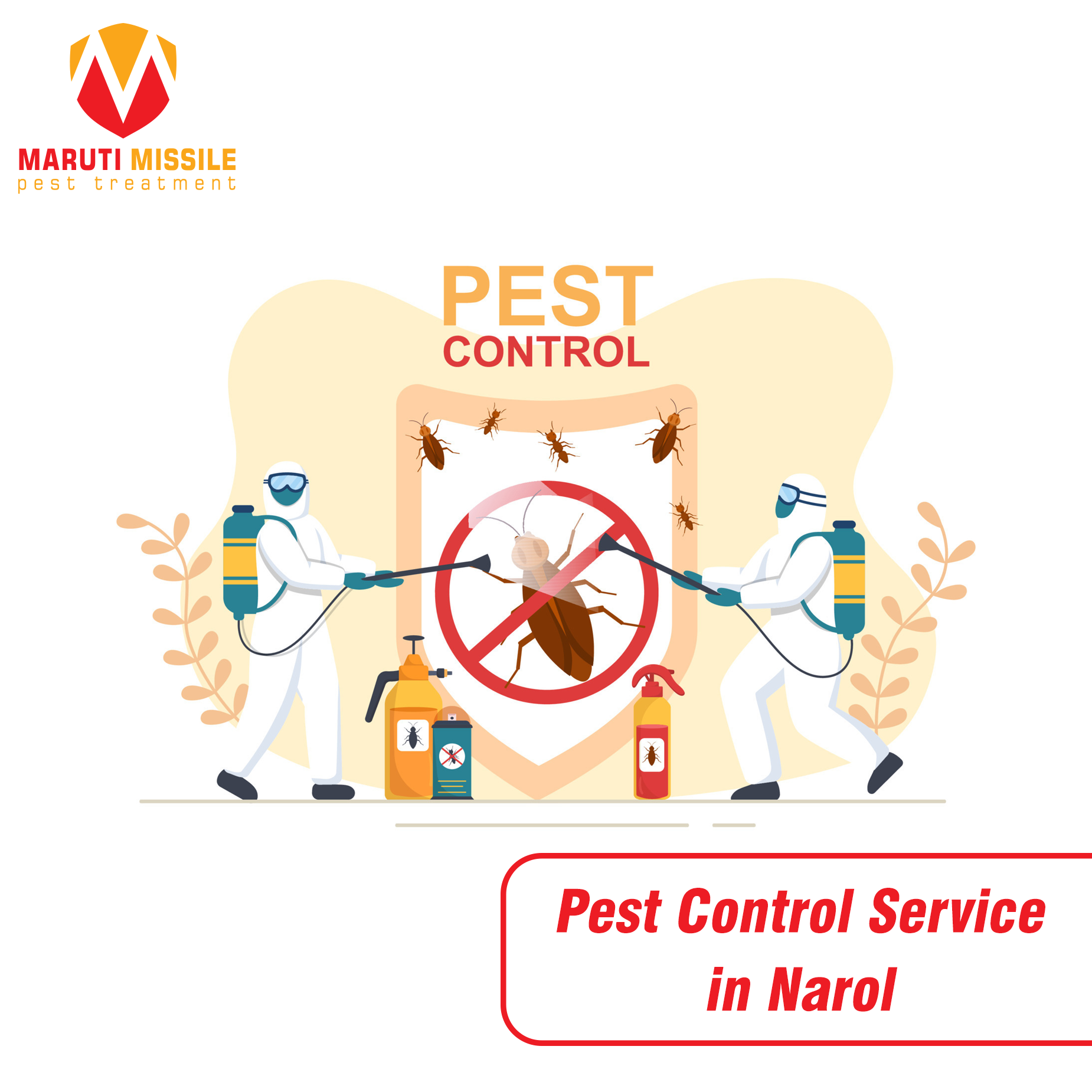 Pest Control Service in Ahmedabad- Marutimissile.com