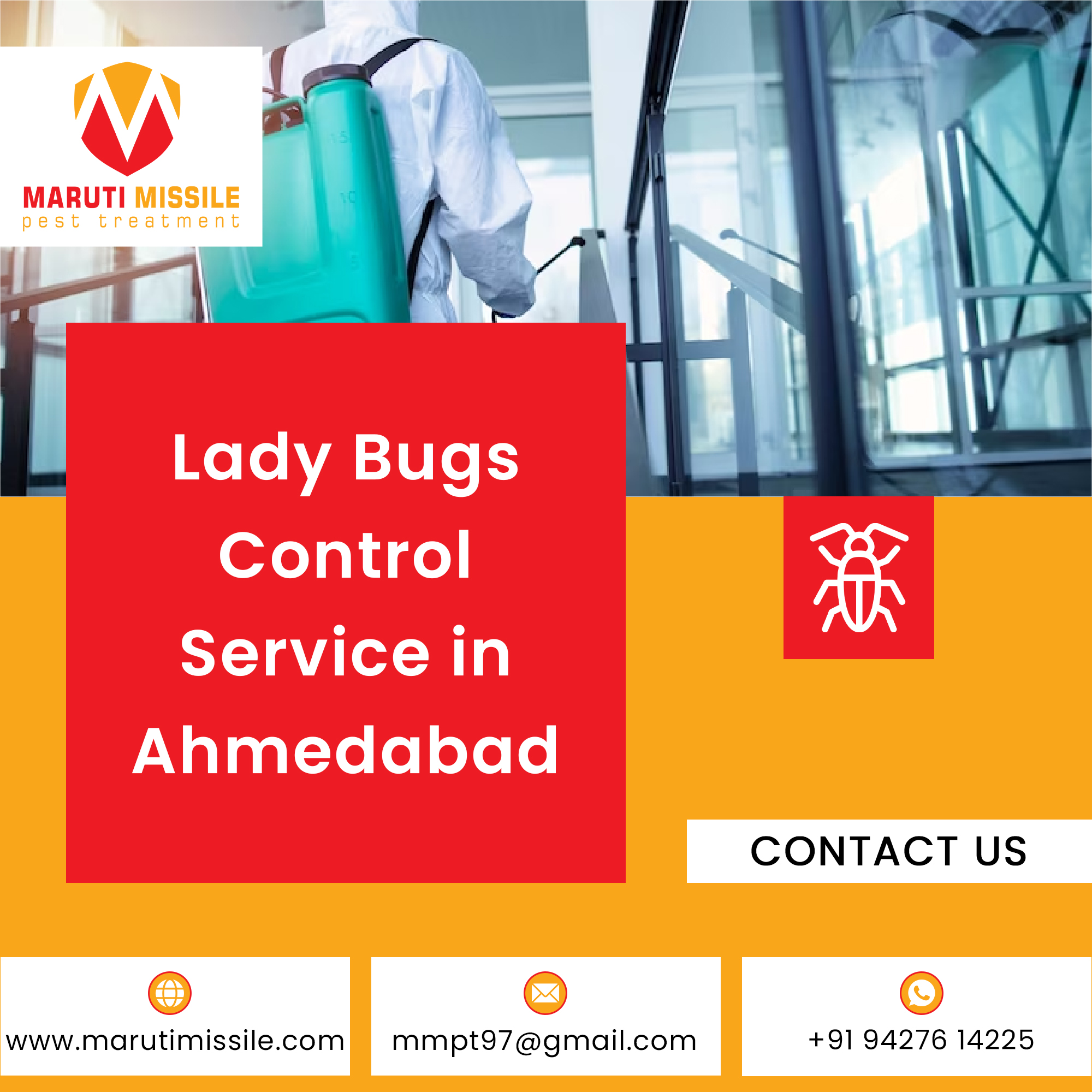 Pest Control Services in Navrangpura, Ahmedabad
